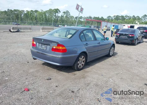 2002 BMW 325I z USA, uszkodzony, nr VIN WBAET374X2NG70829